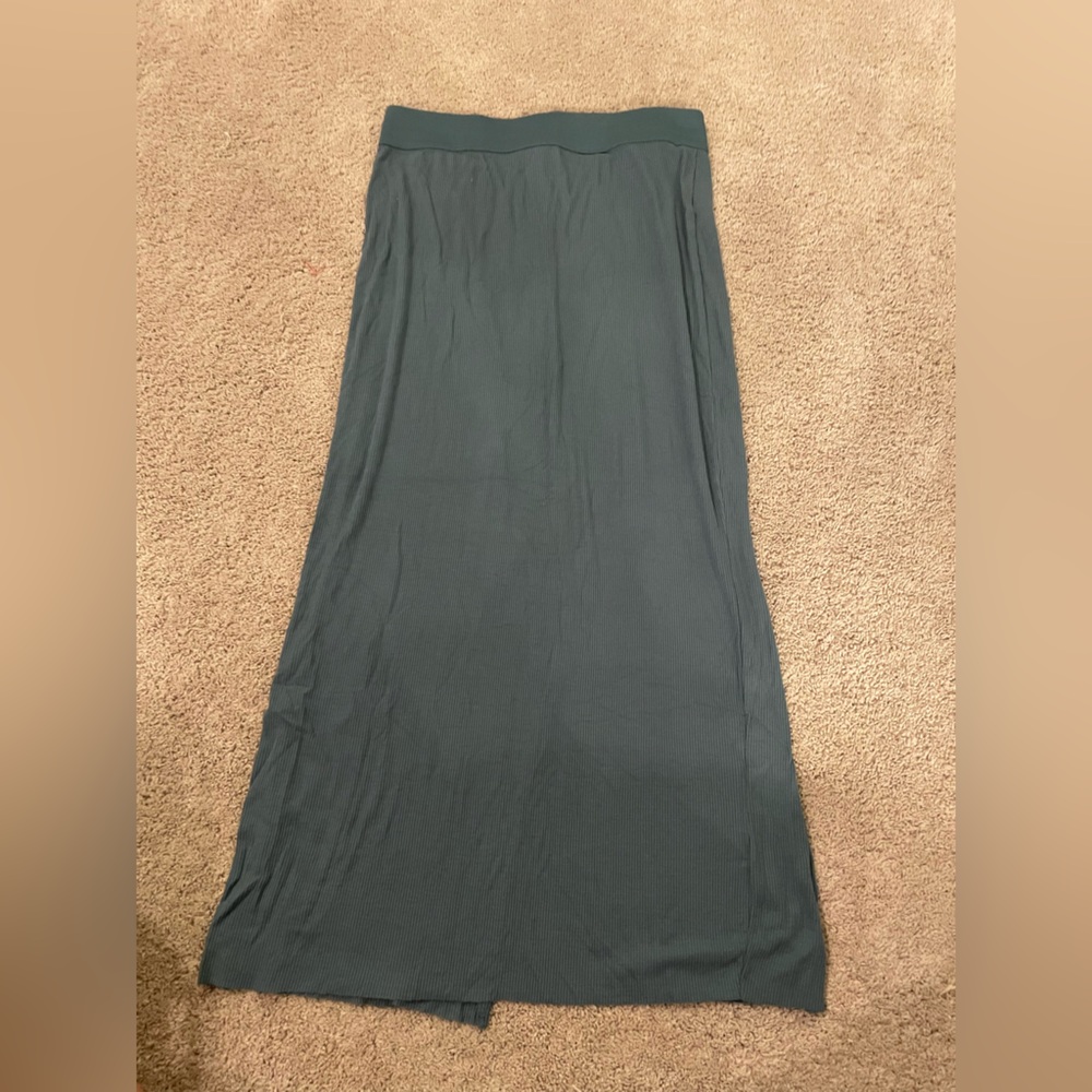 Sweet Romeo Dark Teal Pencil Skirt